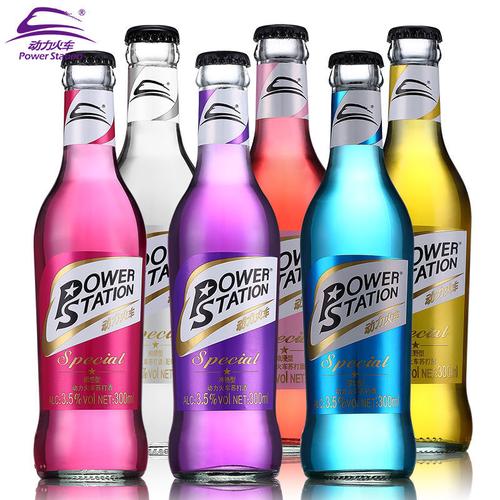 正品动力火车整箱鸡尾酒预调酒基酒套装洋酒诱惑300ml