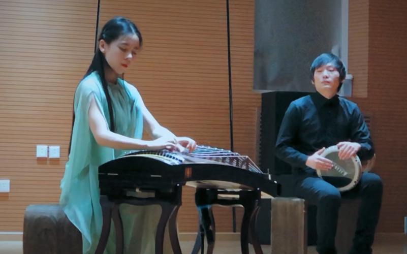 中央音乐学院古筝专业央央演奏异域风情行者片段王者段位请保护好你的