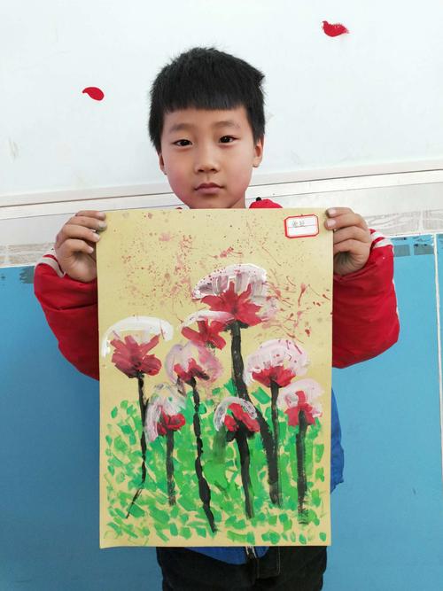 罂粟花(水粉画)