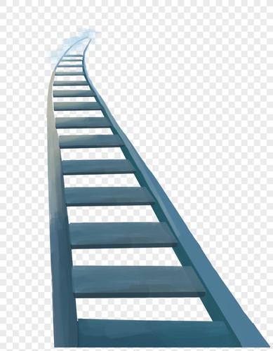 免抠元素 手绘/卡通元素 延长的铁轨.png