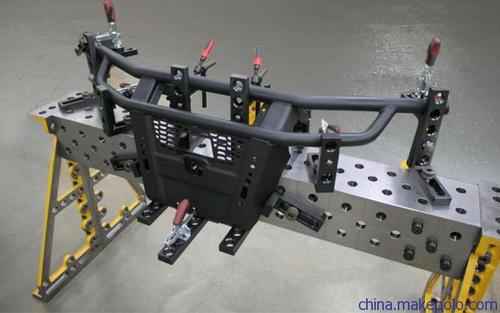 中德焊邦供应 d16/d28孔系列铸件刻线焊接工装平台