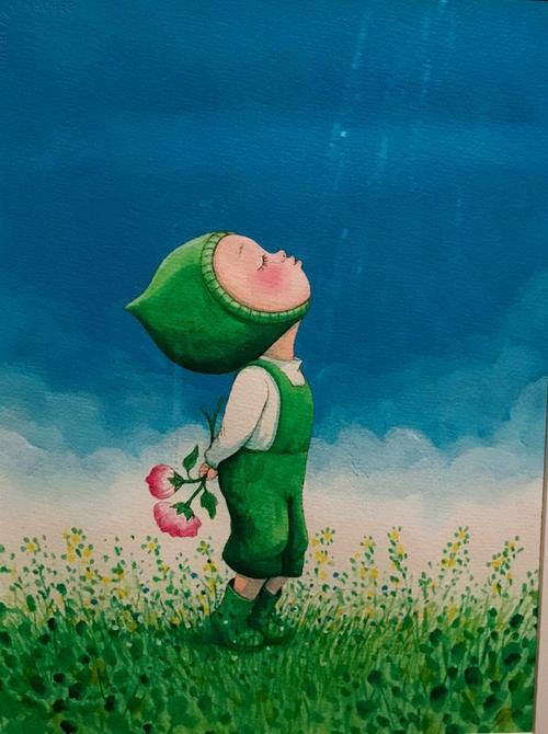 寂寞,困顿等不安的情感在几米笔下幻化成了诗意的文字和鲜亮的图画,让