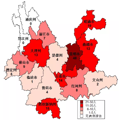 最新通报:云南省新增6例,大理州无新增