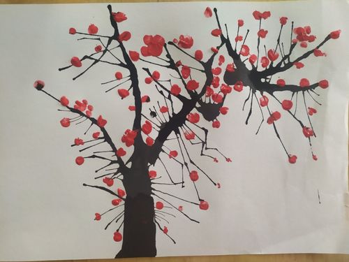 第五课《吹画梅花》