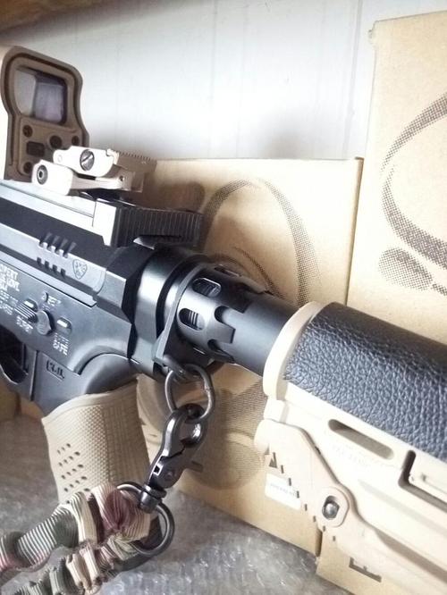 【asap背带扣】锦明9代金属556分体ttm黑牛尼龙hk416机匣托芯蝴蝶