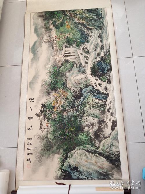 广西桂林著名画家黄世超作品8平尺保真