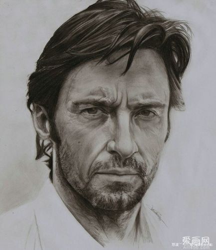 ambr0人物铅笔画 -素描作品-爱画网