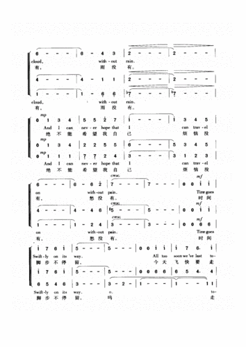 《自由飞翔》简谱.doc