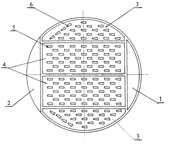 组合式导向浮阀塔板