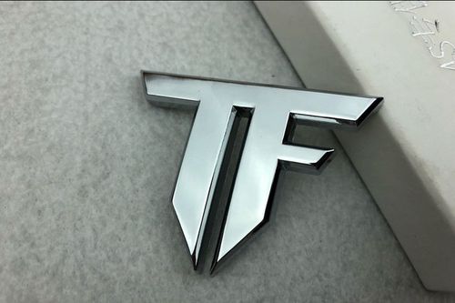 tf车标 个性金属装饰汽车人标志车贴标 3d改装tf车身贴 侧标贴
