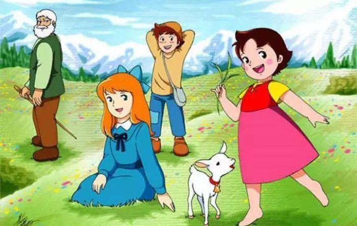 动画片《海蒂和爷爷》在日本又被叫做《来自阿尔卑斯山的少女》,此片