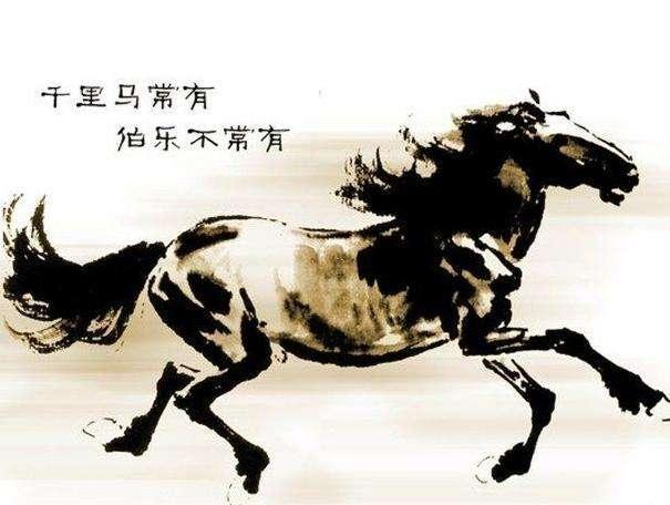 若无伯乐,或因为"时人不识"  千里马常有,而伯乐不常有  而今天的我们