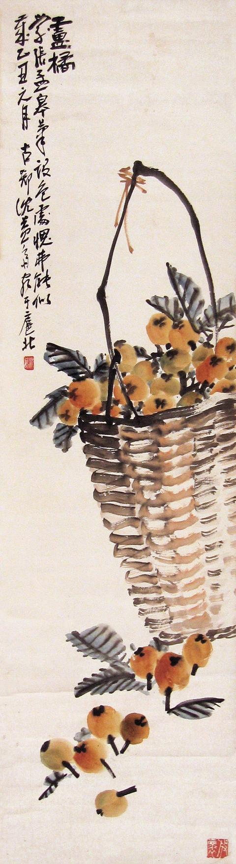 国画名家沈一斋花鸟画作品赏析