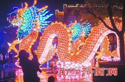 赏花灯品文化闽台年味儿足