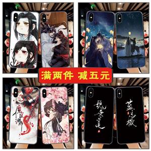 oppor15/r11魔道祖师手机壳vivox21魏无羡r9s苹果7/8plus蓝忘机x9