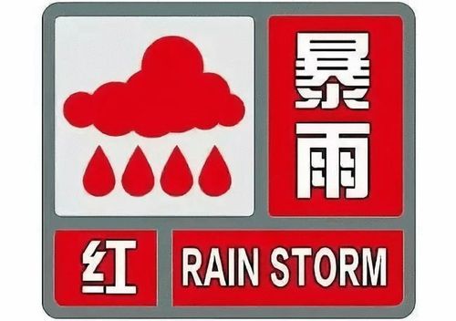 暴雨雷电大风河南商丘今天蓝黄橙红四色预警全出现了