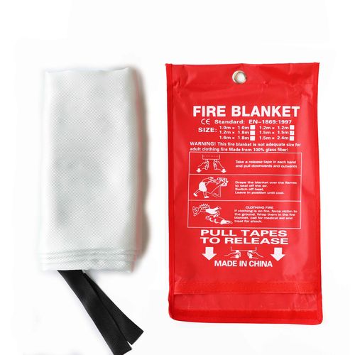 en1869 fiber glass fireproof insulation blanket