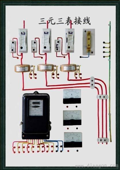 三元三表接线图
