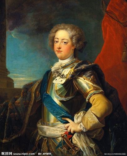 法国国王路易十五图片
