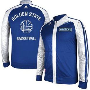 nba 2013阿迪adidas勇士队出场服篮球运动服nba出场服夹克茄克