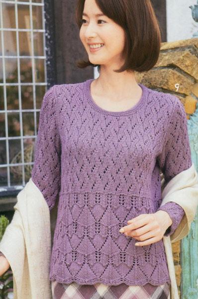 50款春夏针织毛衣及图解