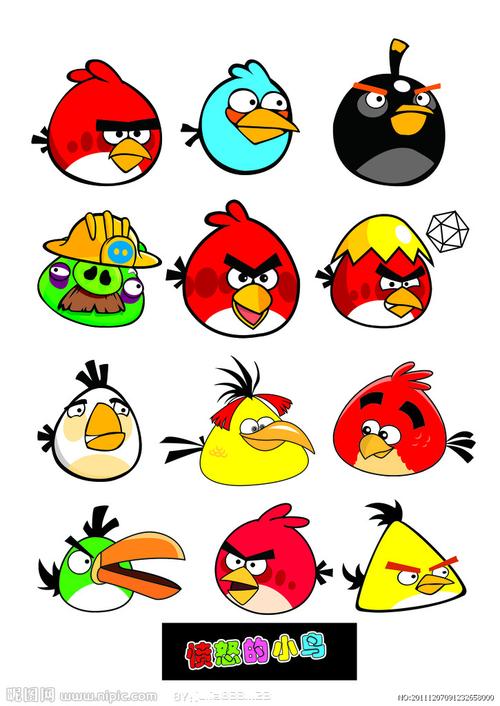 愤怒的小鸟图片