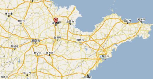 滨州在山东的什么方向