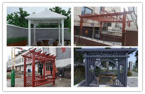 吉林制作铝艺凉亭公司-铭扬金属制品-易龙商务网