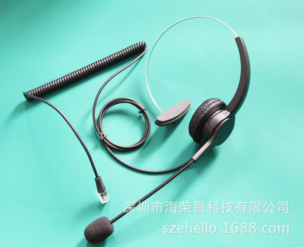 话务耳机 耳麦 e-h800单耳话务耳机 呼叫中心耳机客服耳机