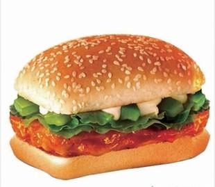 板烧鸡腿肉/新奥尔良板烧鸡腿堡汉堡肉饼 肯德基口味 单片