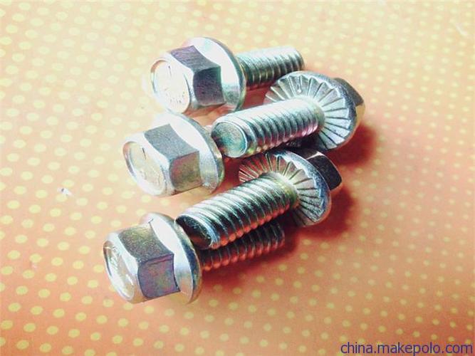 上海同弘美制5级六角法兰防松螺栓381634