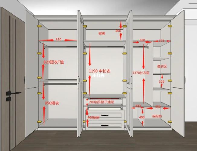 被问100次衣柜内部结构图终于来啦!