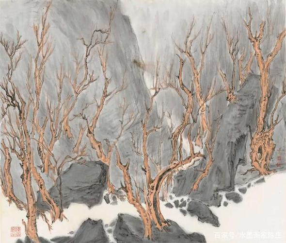 陈磊山水画,新浙派山水的传承人