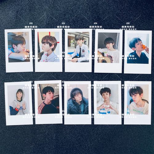 tf家族三代左航张泽禹张峻豪拍立得小卡lomo卡片复古
