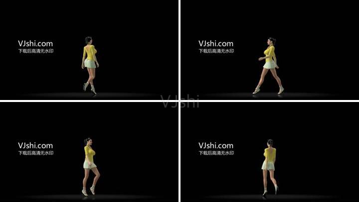 3d美女全息投影