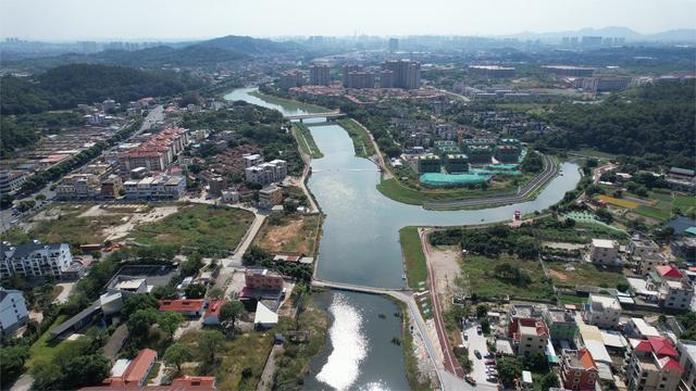 厦门同安大美汀溪航拍