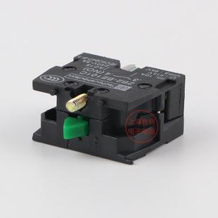 自复位按钮开关触点开关 辅助开关 按钮配件 常开点 zb2-be101c