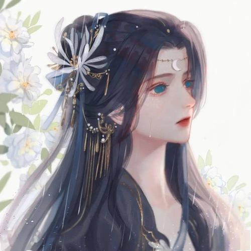 古风美女头像丨我心里有一簇迎着烈日而生的花比一切美酒都要芬芳