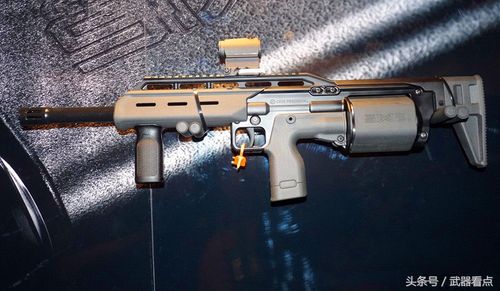 他们在2014年展出了一种转轮弹膛原理的霰弹枪,命名为"six12",就是"六