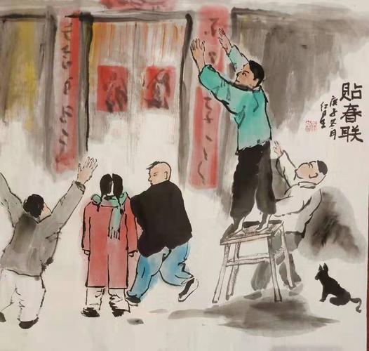 记忆中的年味:十张诗画看过年的"仪式感"