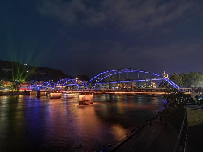 中山桥夜景