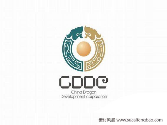 玉的logo设计龙标志欣赏