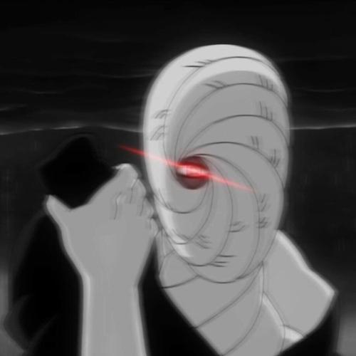 动漫头像:火影忍者带土头像,带土眼中充满了对这个世界的绝望