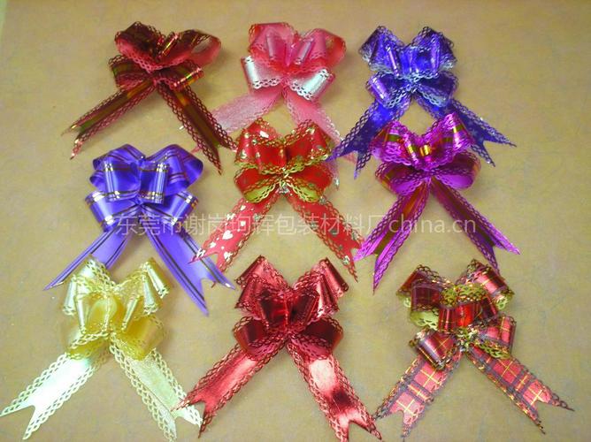 有谁知道包装礼物那种大花怎么做,是用硬的丝带