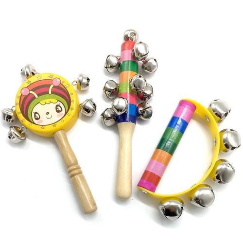 手摇铃 婴儿舞蹈半圆手铃握铃