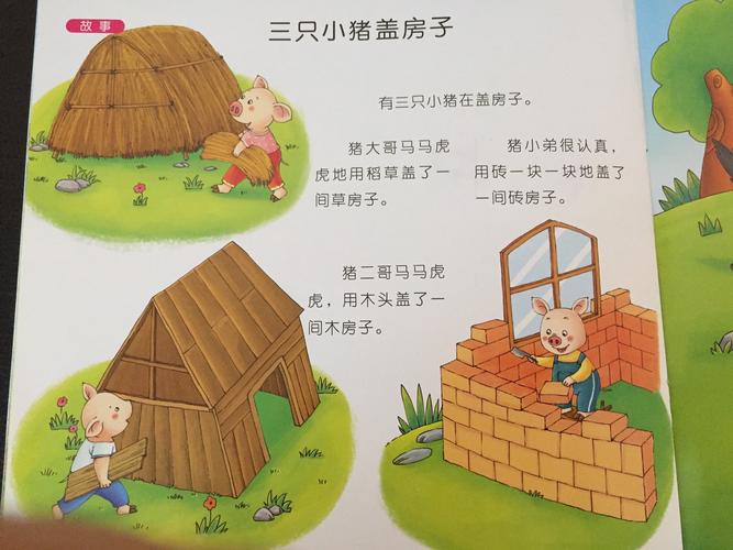 课程:三只小猪盖房子
