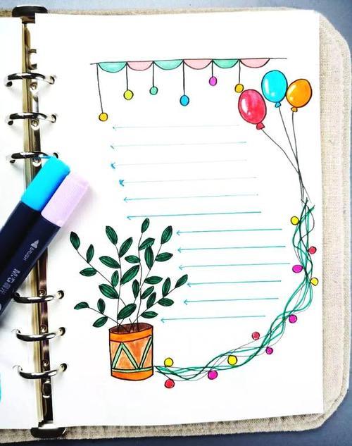 有边框的二年级手抄报 二年级手抄报