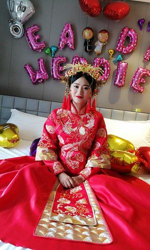 从相恋到相爱再进入婚姻的殿堂,你是全世界最幸福滴新娘.