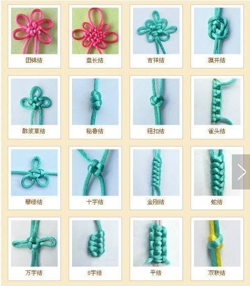 [手工diy]绳结