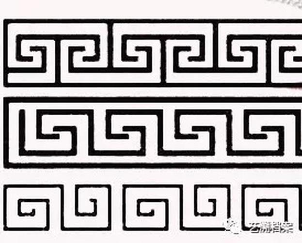 传统回纹图案传统寓意纹样几何纹样